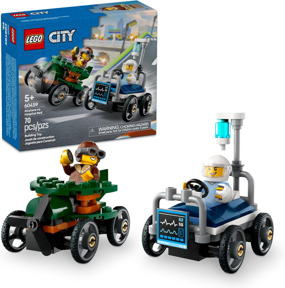 LEGO: City: Airplane vs. Hospital Bed: 60459