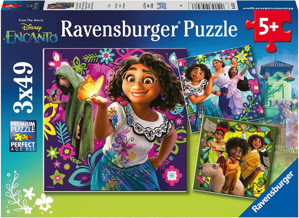 Ravensburger: Disney Encanto: The Magic Awaits!: 3x49 Piece Puzzle