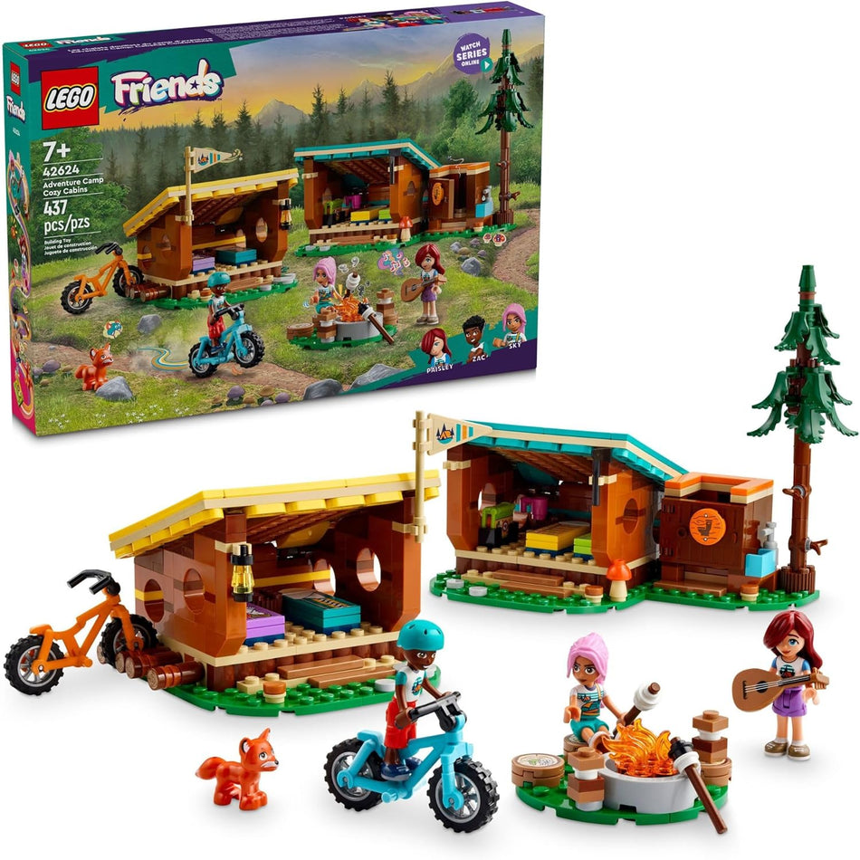 LEGO: Friends: Adventure Camp Cozy Cabins: 42624