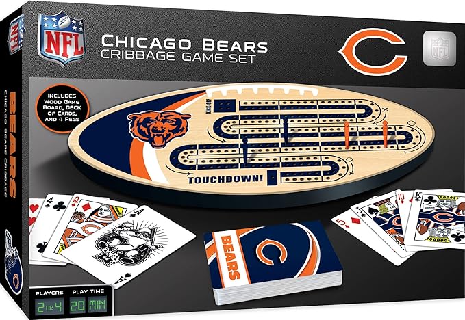 Master Pieces: Chicago Bears Cribbage