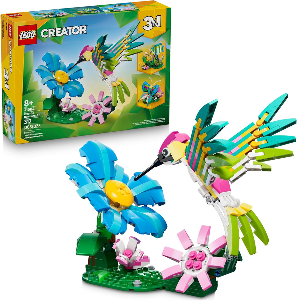 LEGO: Creator 3 in 1: Colorful Hummingbird: 31384