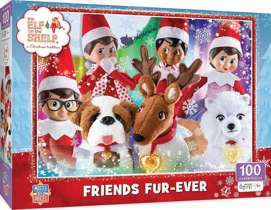 Master Pieces: Friends Fur-Ever: 100 Piece Puzzle