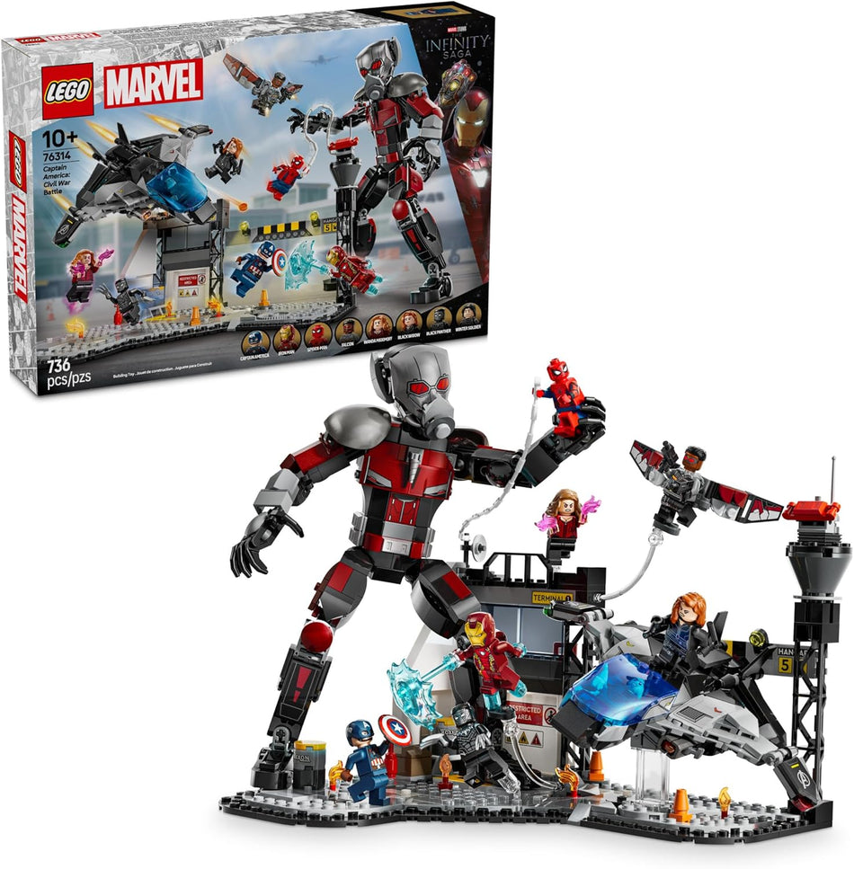 LEGO: Marvel: Captain America: Civil War Battle: 76314