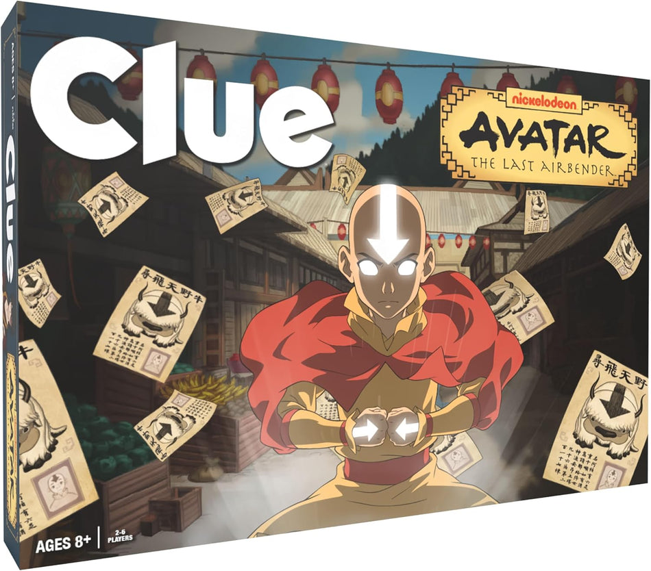 CLUE: Avatar The Last Airbender Board Game