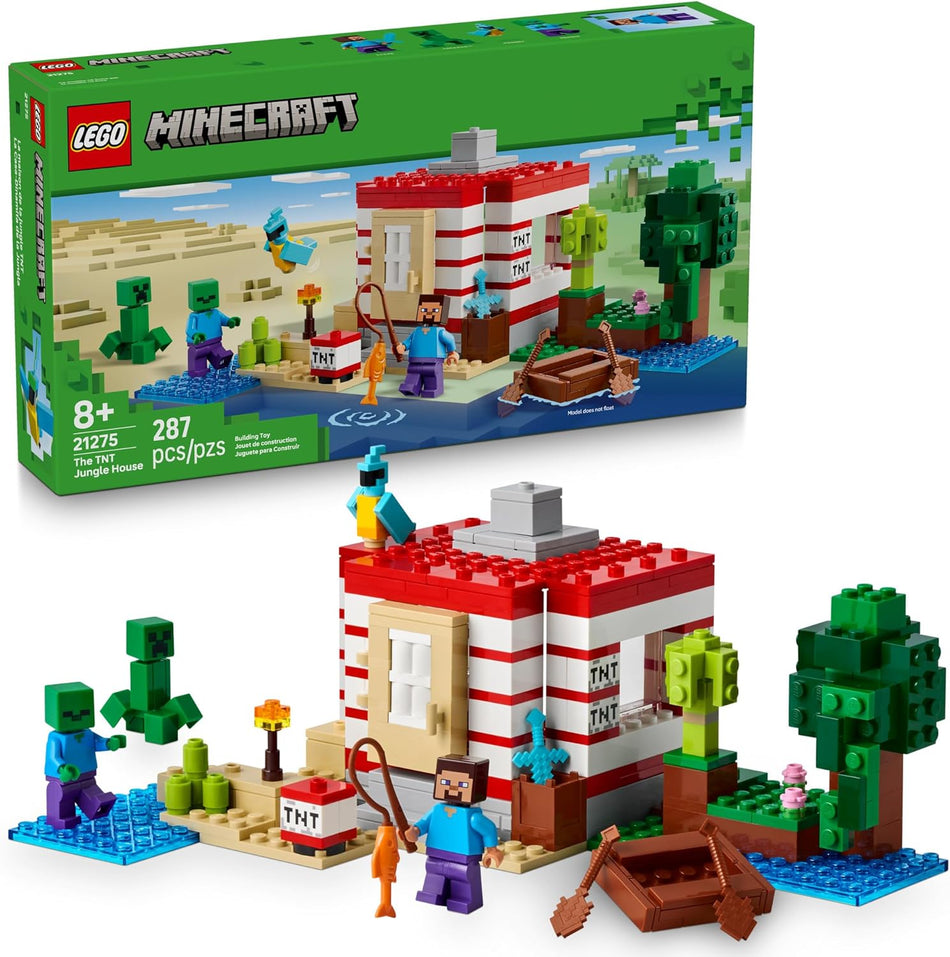 LEGO: Minecraft: The TNT Jungle House: 21275