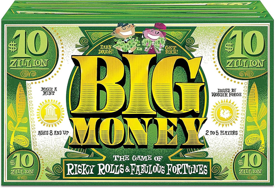 Wonder Forge: Big Money: The Game of Risky Rolls & Fabulous Fortunes