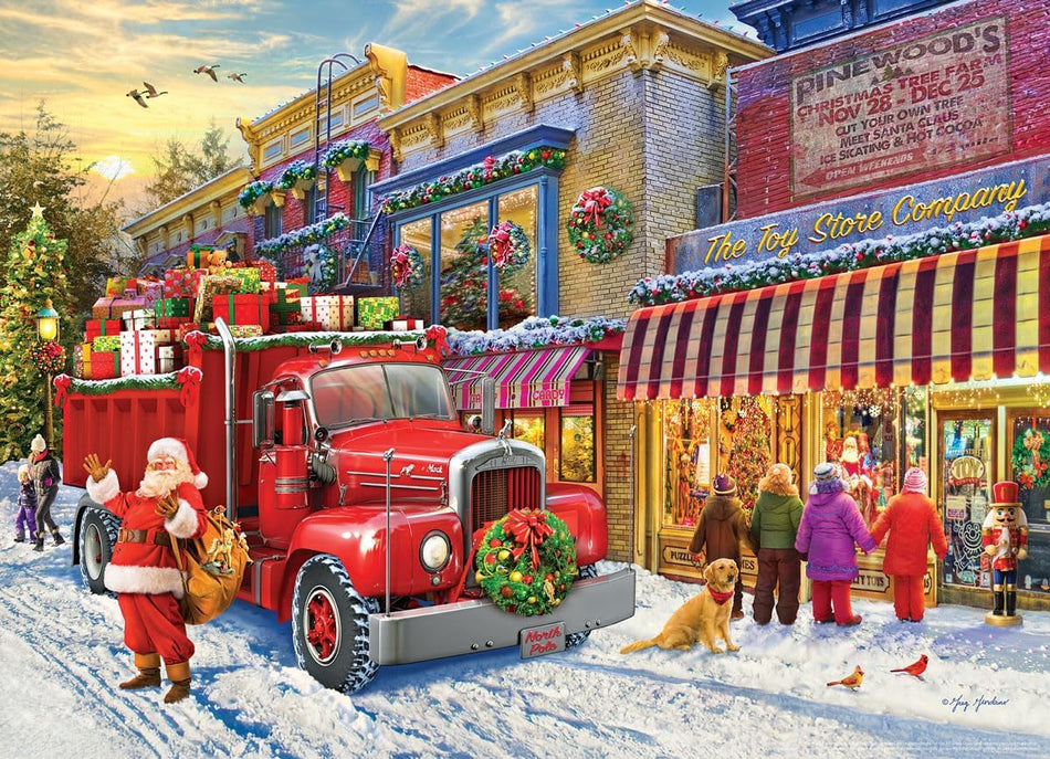 EUROGRAPHICS: Mack B6, Santas Truck: 1000 Piece Puzzle