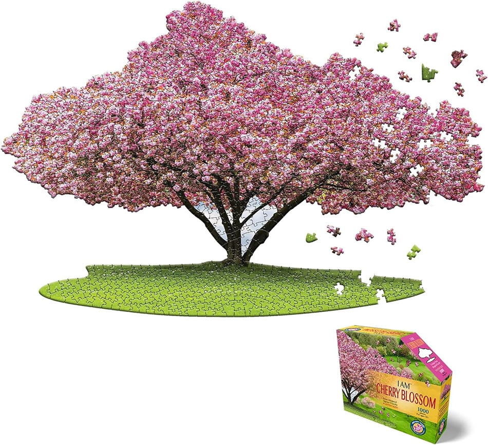 Madd Capp: I Am Cherry Blossom:  1000 Piece Tree Shaped Jigsaw Puzzle
