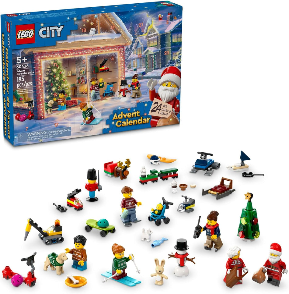 LEGO: City: Advent Calendar 2024: 60436