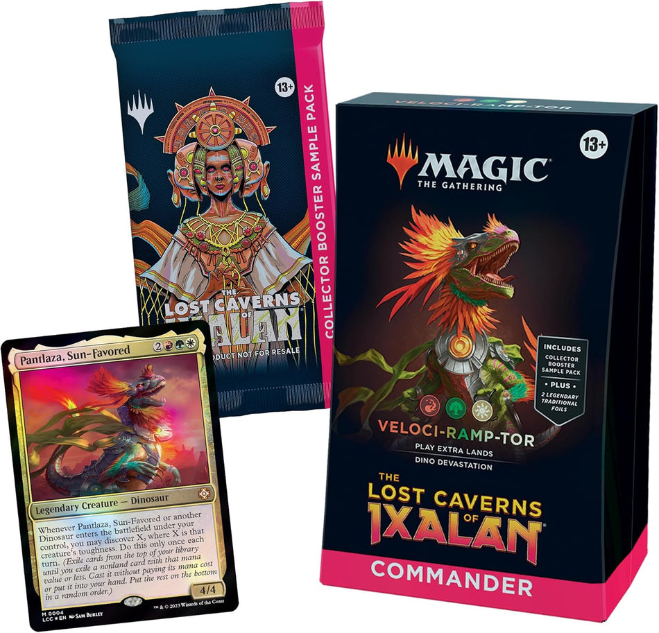 Magic the Gathering: The Lost Caverns of Ixalan Commander Deck - Veloci-ramp-tor