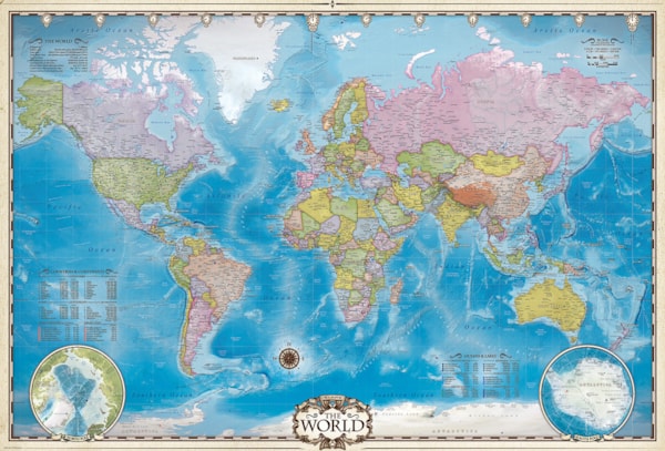 EUROGRAPHICS: Map of the World: 2000 Piece Puzzle