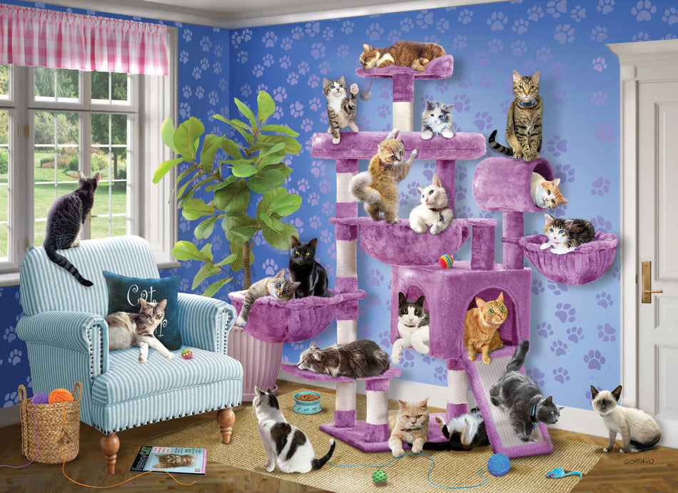 EUROGRAPHICS: Cat Tree: 300 Piece Puzzle