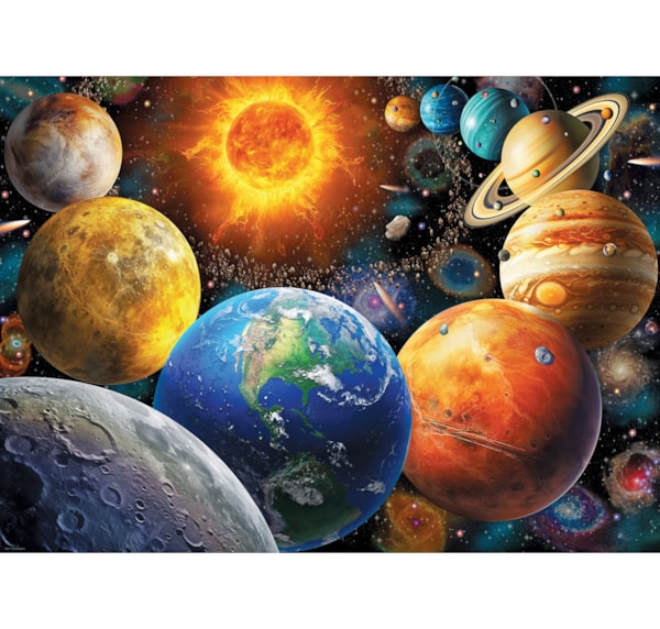 EUROGRAPHICS: Planetary System: 500 XL Piece Puzzle