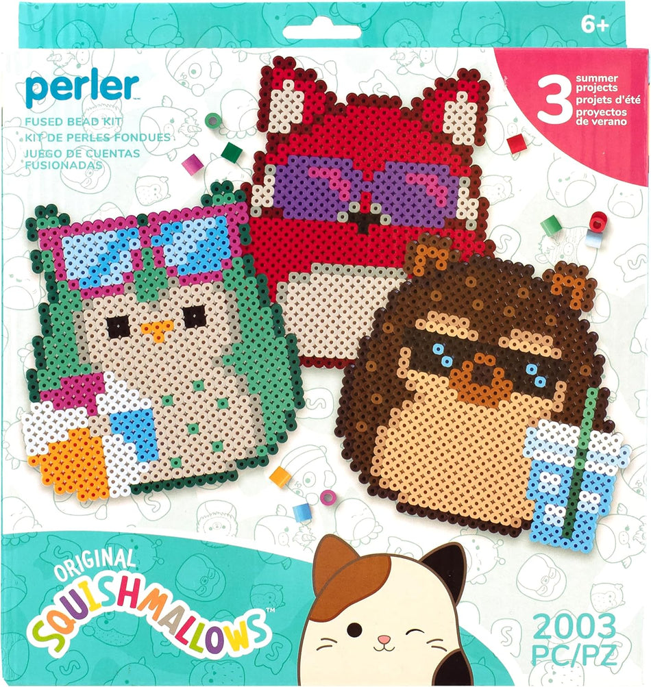Perler: Squishmallows Fused Bead Activity Kit