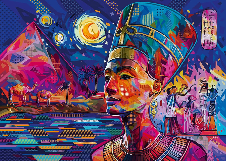 Ravensburger: Nefertiti on The Nile: 1000 Piece Puzzle