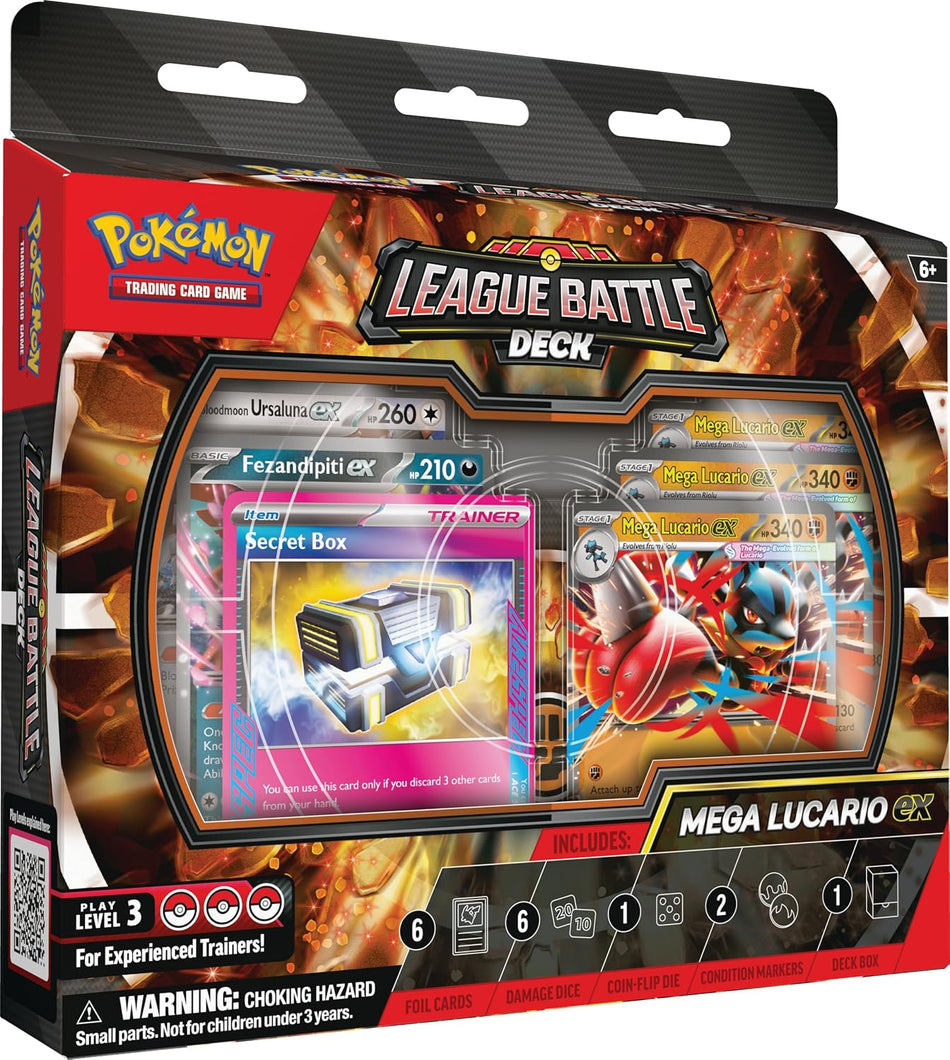 Pokemon TCG - League Battle Deck Case Mega Lucario ex