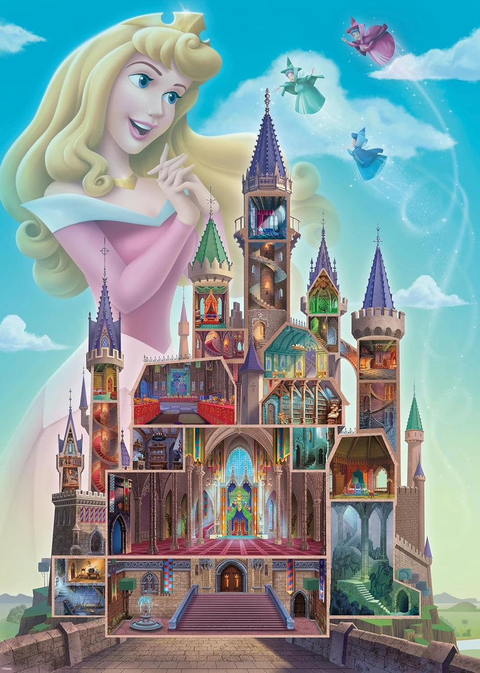 Ravensburger: Disney Castle Collection: Aurora: 1000 Piece Puzzle