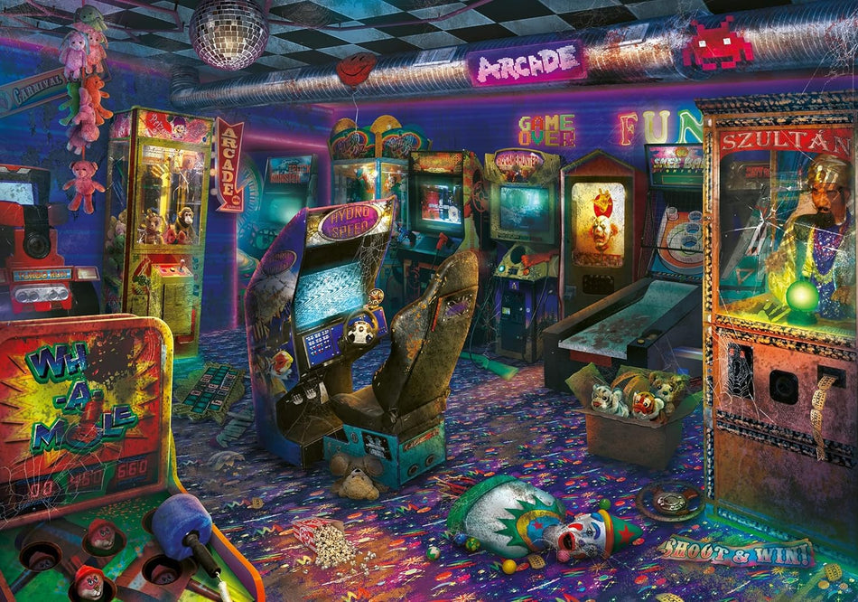 Ravensburger: Abandoned Series: Forgotten Arcade: 1000 Piece Puzzle