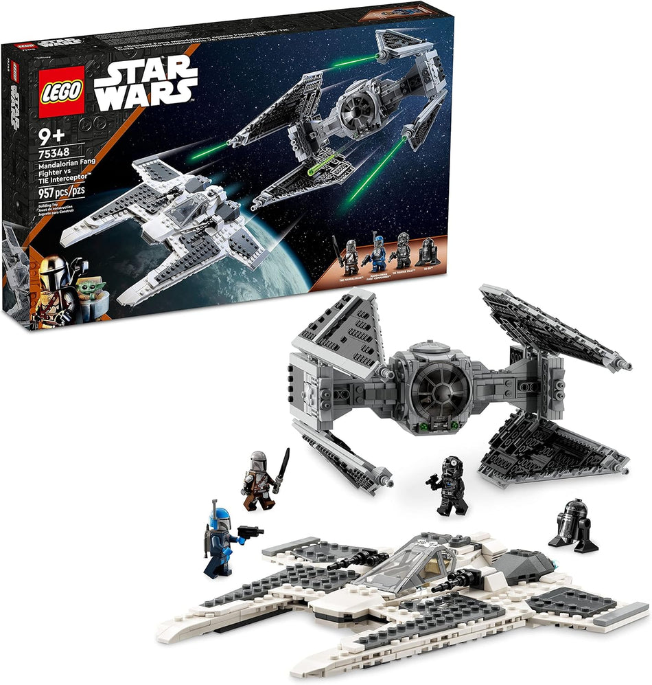 LEGO: Star Wars: Mandalorian Fang Fighter vs. TIE Interceptor: 75348