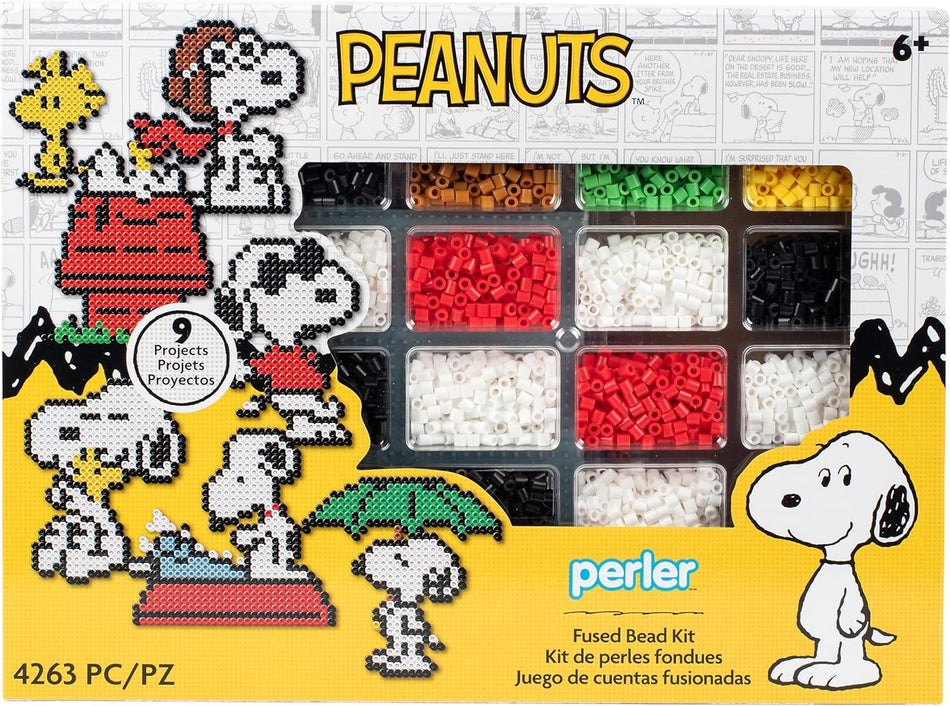 Perler: Peanuts Fused Bead Deluxe Box Kit