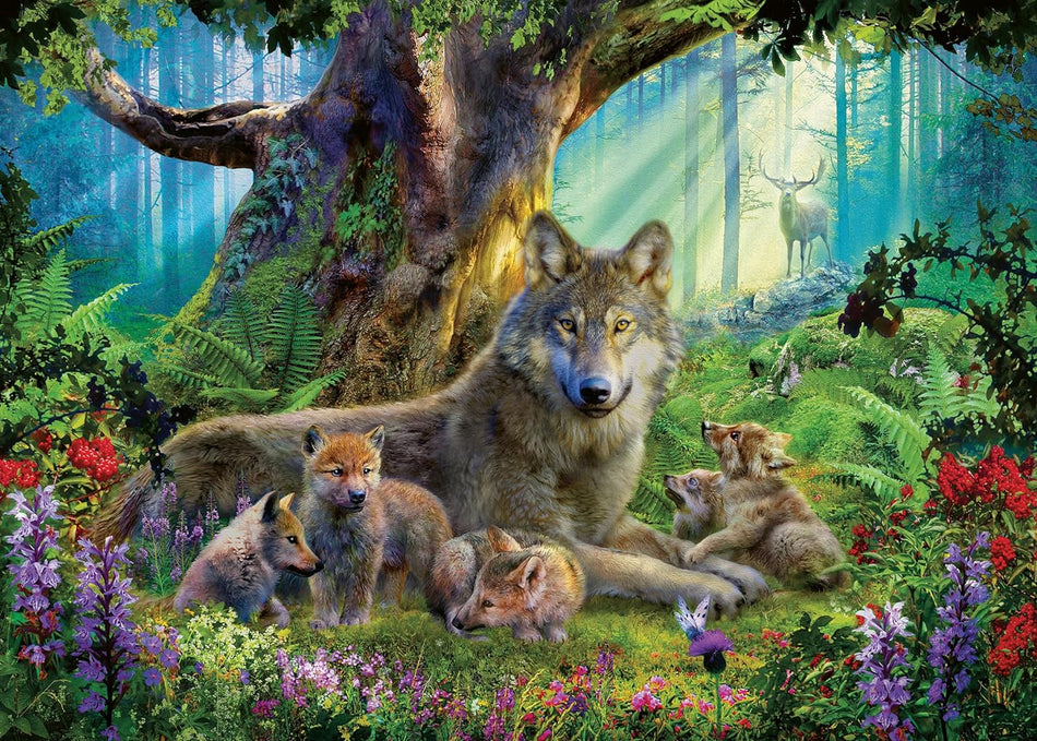 Ravensburger: Wolves in The Forest: 1000 Piece Puzzle