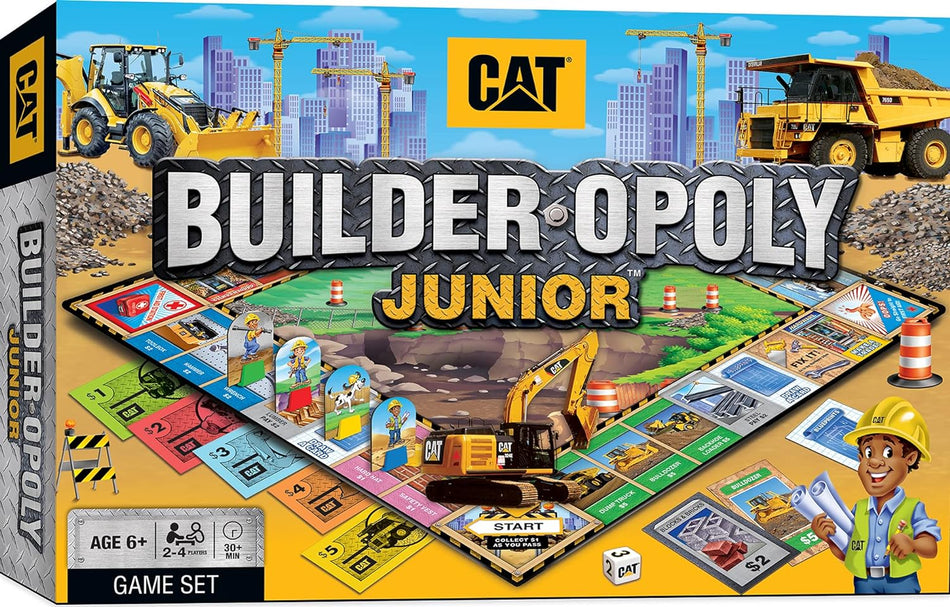 Master Pieces: CAT - Builder Opoly Junior