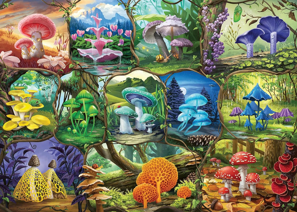 Ravensburger: Beautiful Mushrooms: 1000 Piece Puzzle