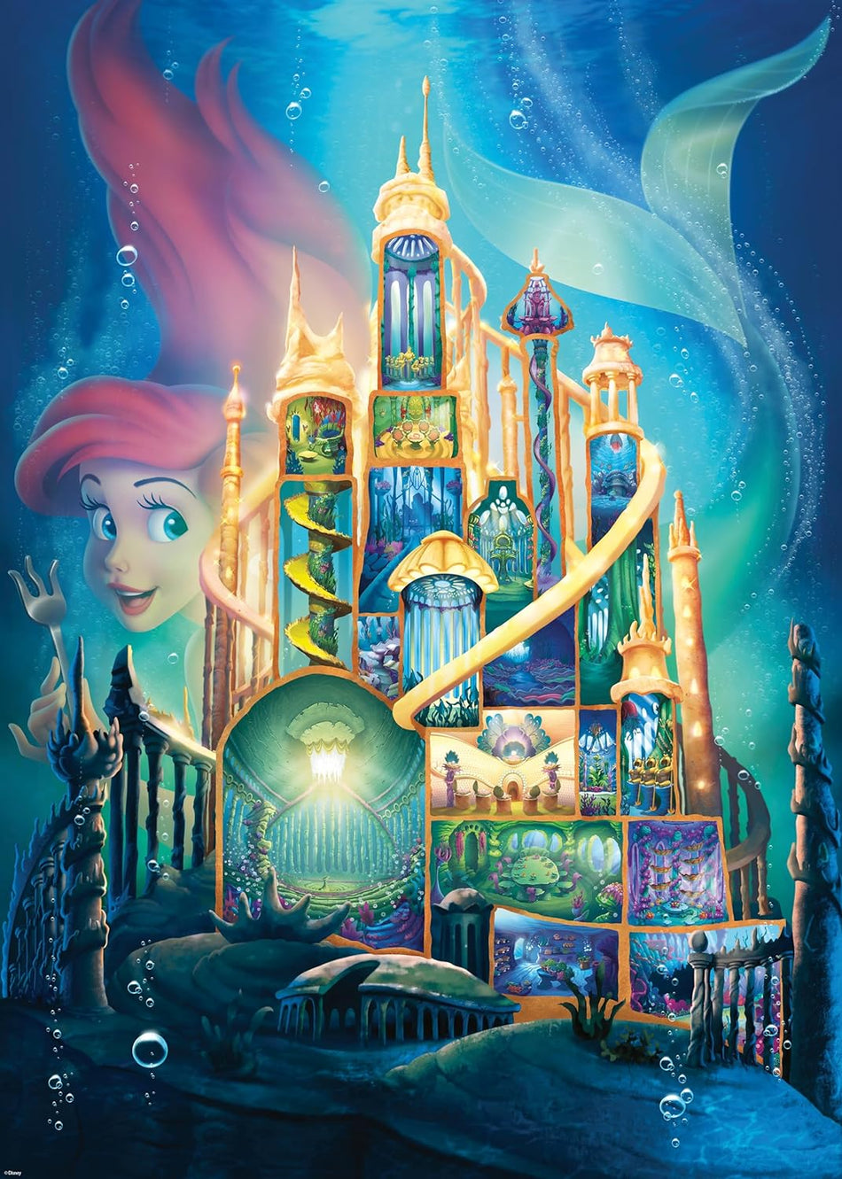 Ravensburger: Disney Castle Collection: Ariel: 1000 Piece Puzzle