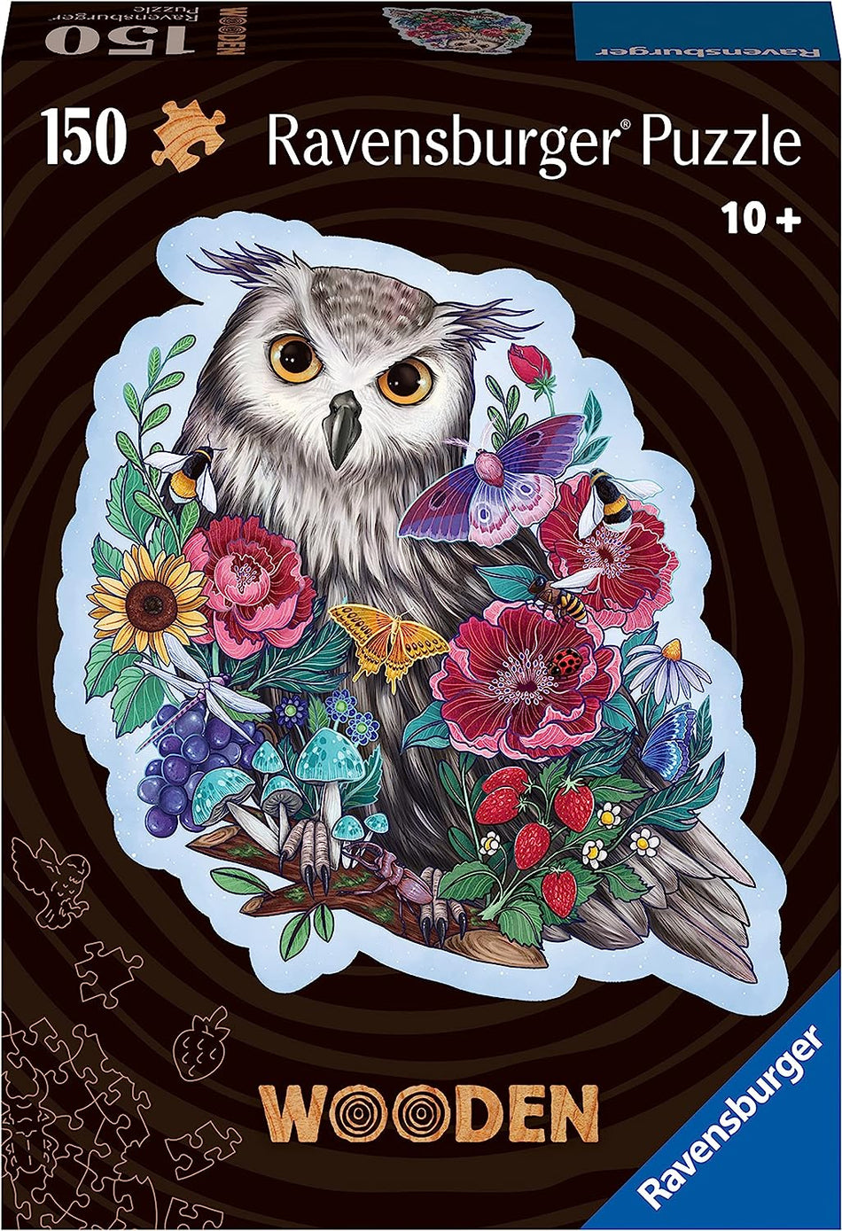 Ravensburger: Mysterious Owl: 150 Piece Wooden Puzzle