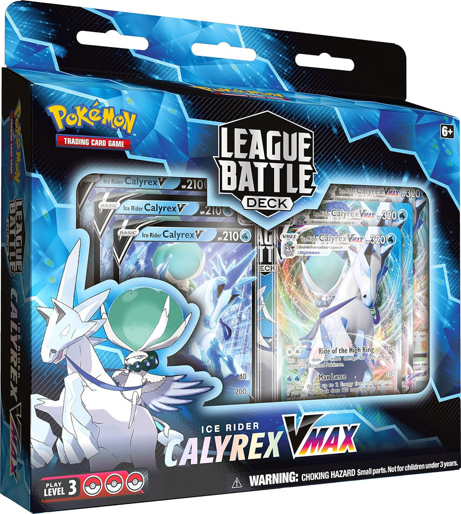 Pokemon TCG: Ice Rider Calyrex VMAX: League Battle Deck