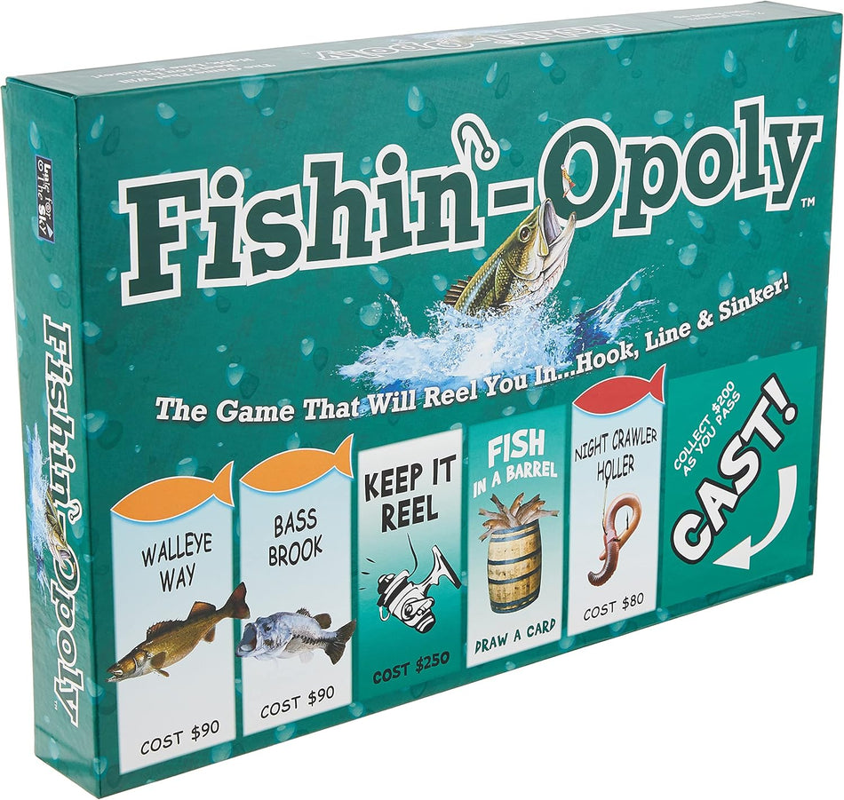 Outset Media: Fishin'-Opoly: Board Game
