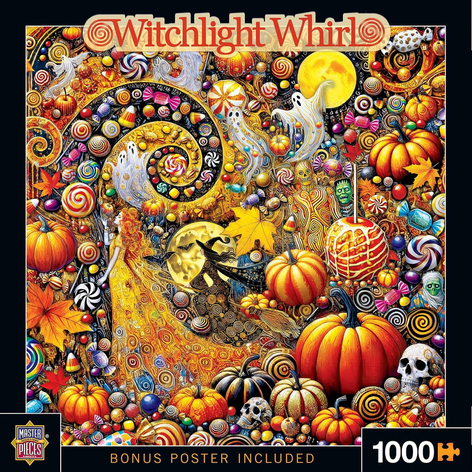 1000 Piece Jigsaw Puzzle - Witchlight Whirl | MasterPieces