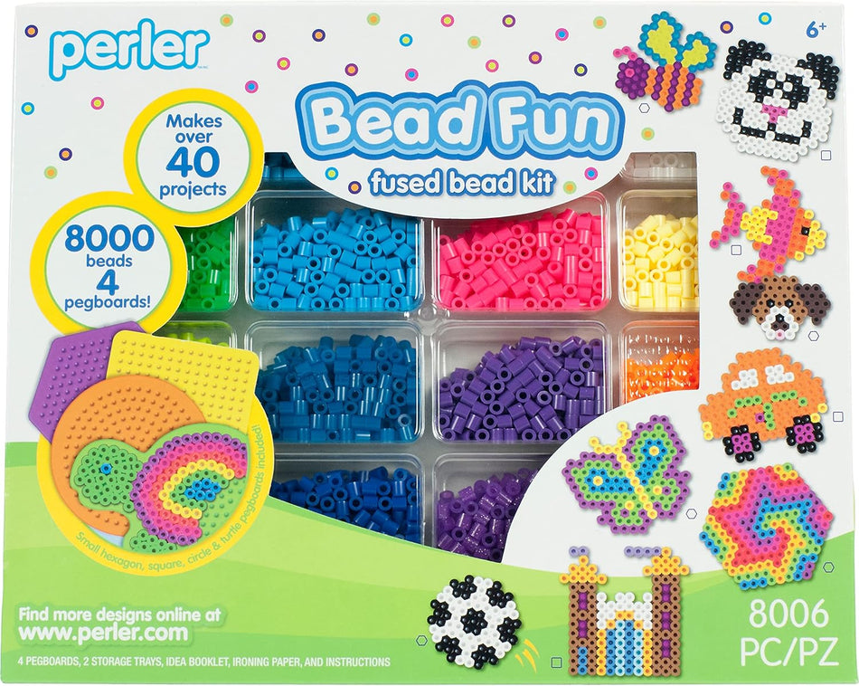 Perler: Bead Fun: 8000 Piece Fused Bead Kit
