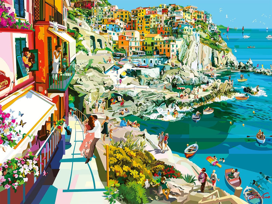 Ravensburger: Romance in Cinque Terre: 1500 Piece Puzzle