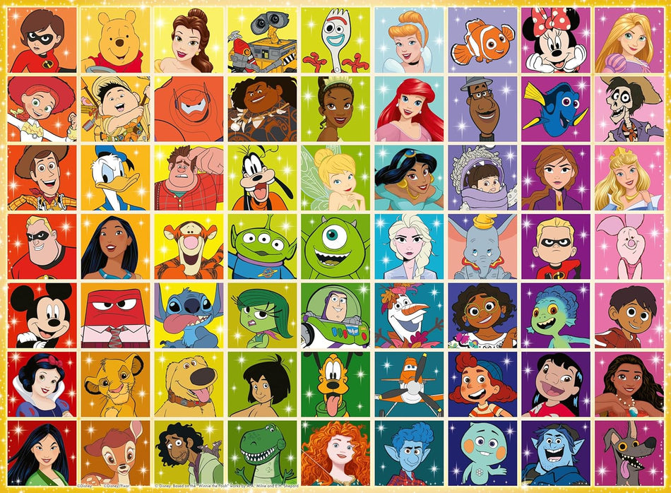 Ravensburger: Disney Colour Palette: 100 XXL Piece Puzzle
