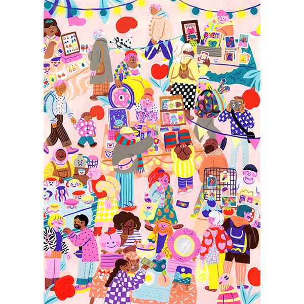 holiyay: Pop-Up Market: 1000 Piece Puzzle