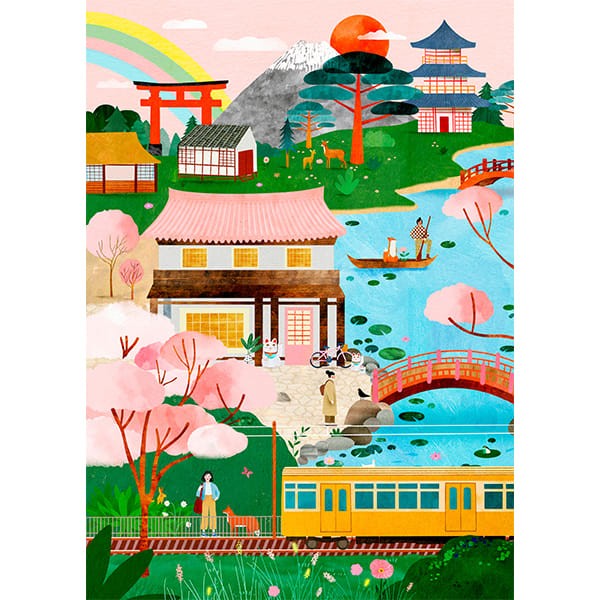 holiyay: Japan Reverie: 1000 Piece Puzzle