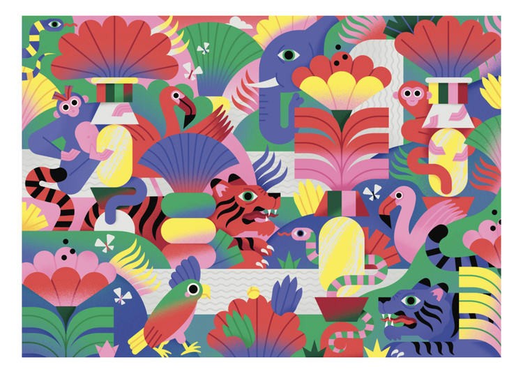 holiyay: Hide and Seek: 1000 Piece Puzzle