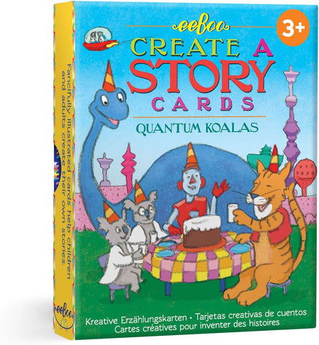 image of eeboo quantum koalas create a story card game