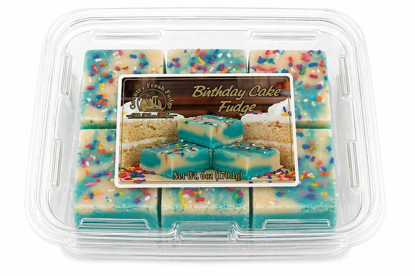 Birthday Cake Fudge - 12oz | Country Fresh Fudge