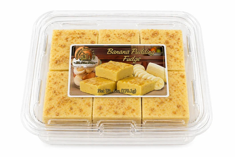 Banana Pudding Fudge - 12oz | Country Fresh Fudge