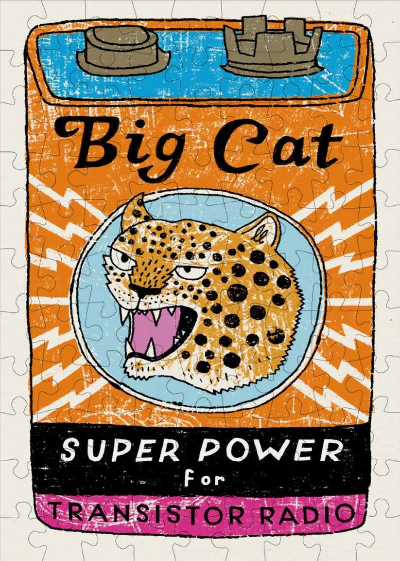 happily: Big Cat Power: 99 Piece Mini Puzzle