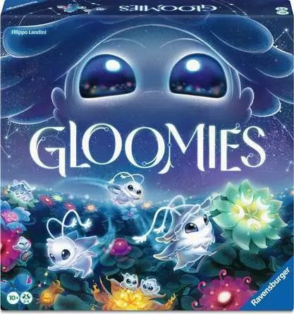 Gloomies board game box with cartoon characters and Ravensburger logo