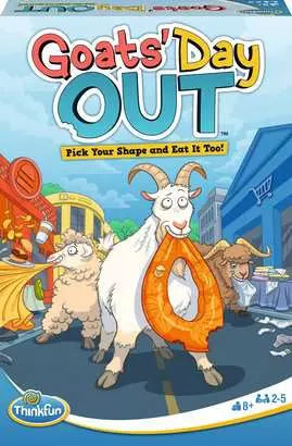 ThinkFun: Goats Day Out: Pick Your Shape and Eat It Too