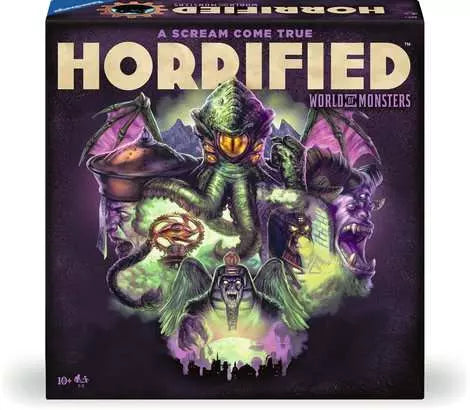 Ravensburger: Horrified: World of Monsters: Cooperative Board Game
