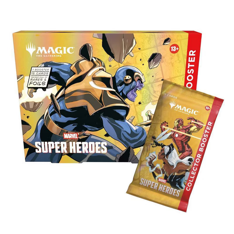 Magic the Gathering - Marvel Super Heroes Omega Collector Booster Box | 1 Pack