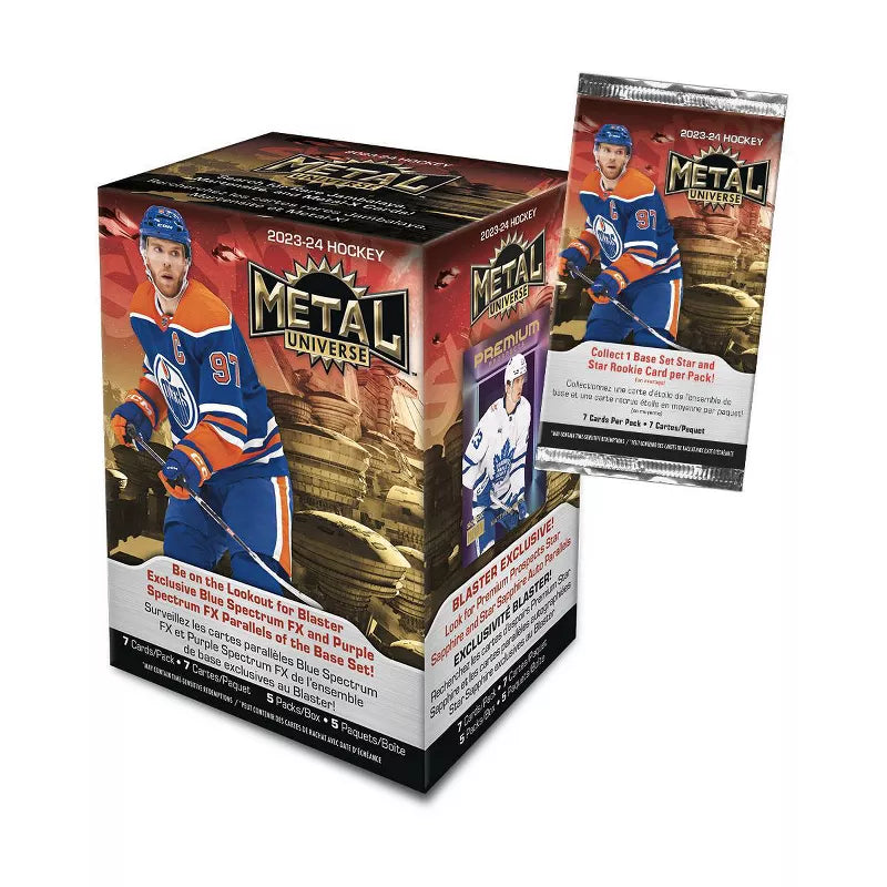 2023-24 Upper Deck Skybox Metal Universe Hockey Blaster Box