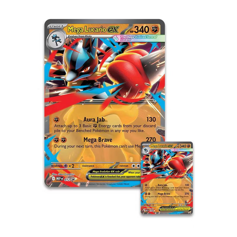 Mega Lucario ex Figure Pokemon Collection