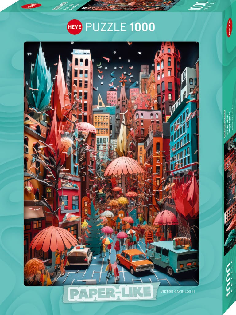 Heye street canyon 1000-piece jigsaw puzzle box