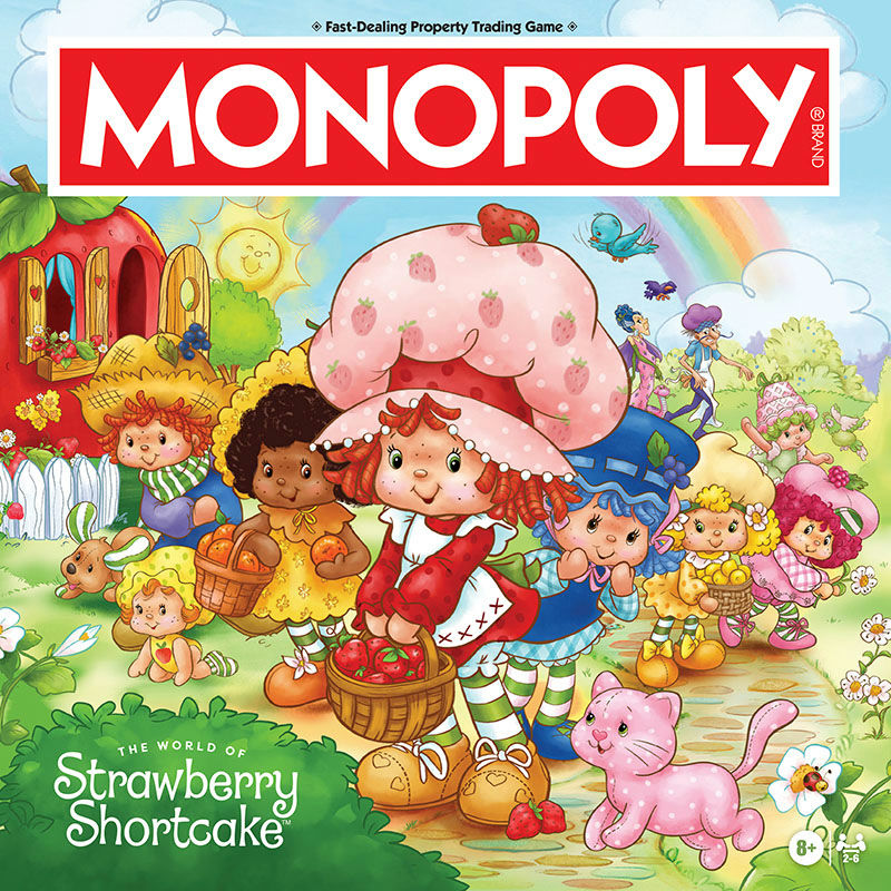 Banner image showing a themed Monopoly board game box leading to the USAopoly Monopoly collection.